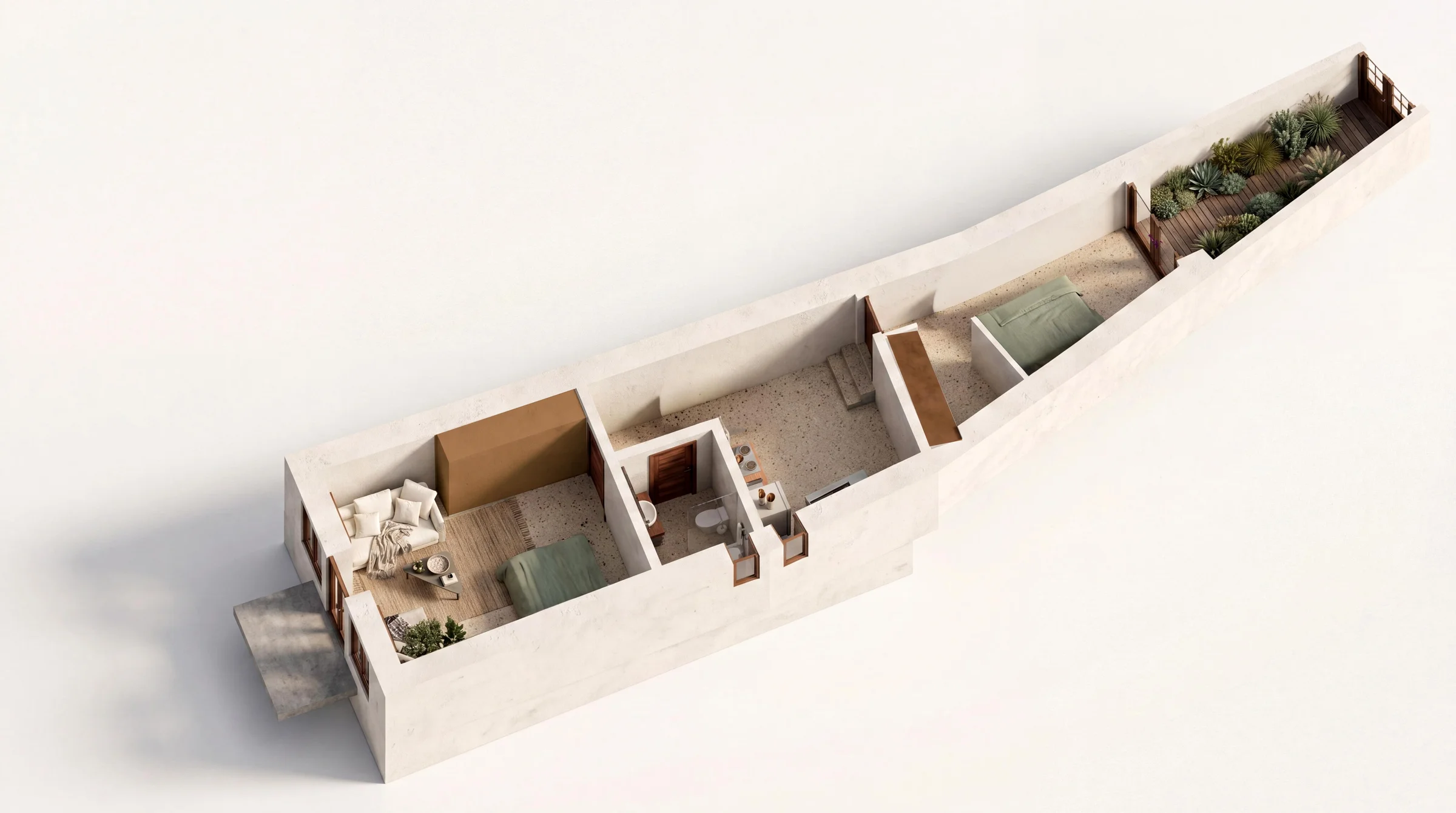 First floor 3D view