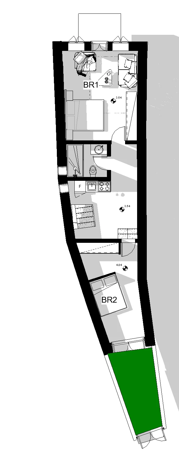 First floor architect's plan